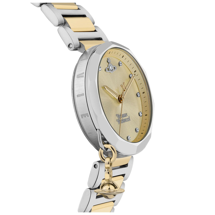 Vivienne Westwood | Poplar gold two tone 31mm dial | VV246CPSG