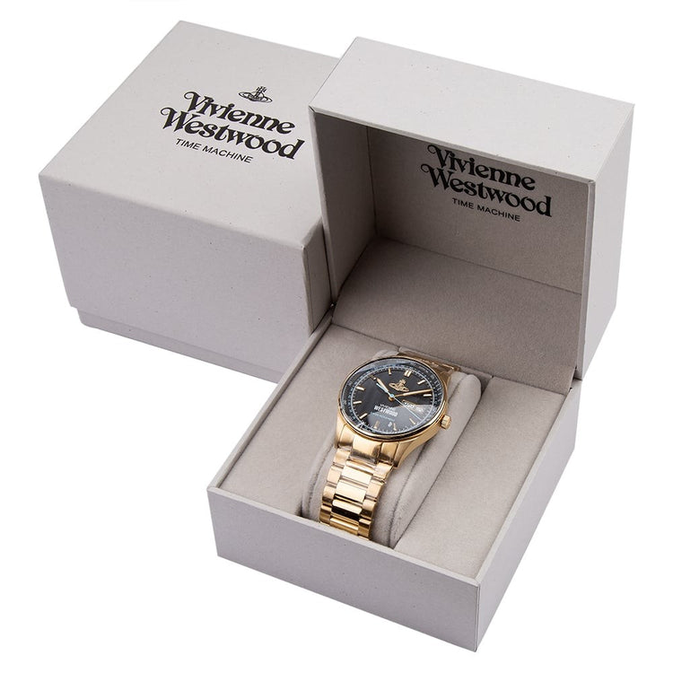 Vivienne Westwood | The Wallace green gold 38mm dial | VV208GDGD