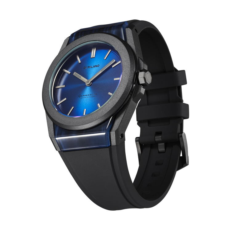 D1 Milano | Carbonlite blue 40.5mm dial | CLRJ04