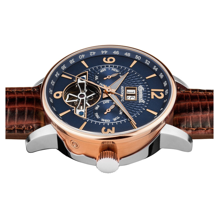 Ingersoll | Grafton automatic brown leather 42mm dial | I00703