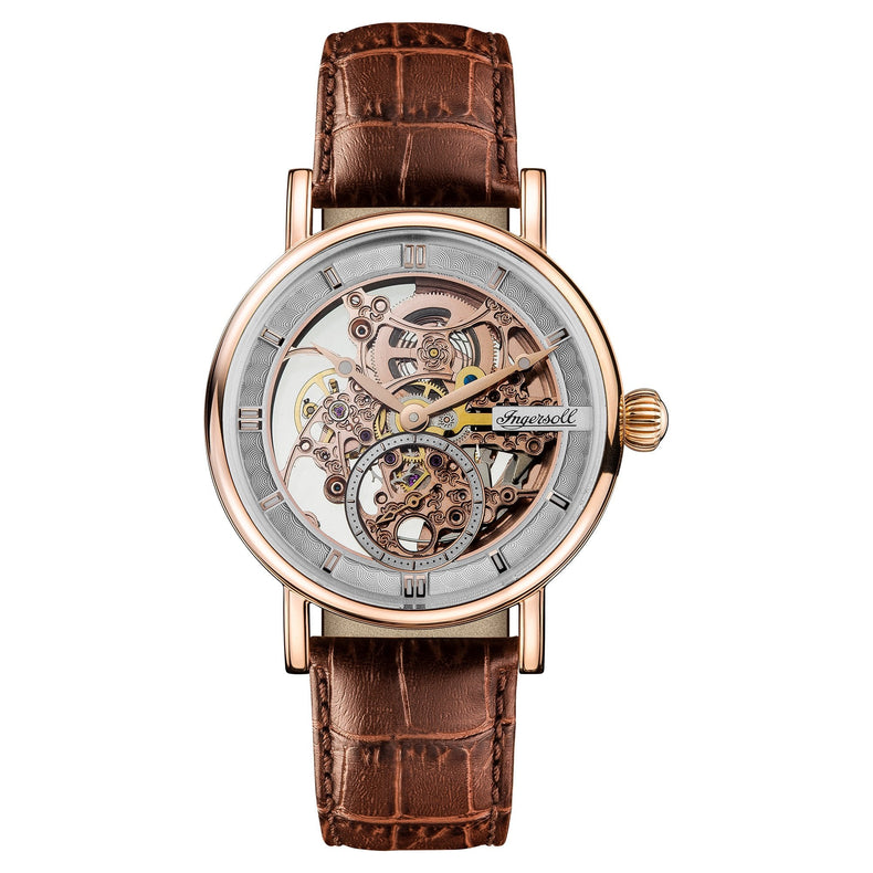 Ingersoll | Herald automatic brown leather 40mm dial | I00401