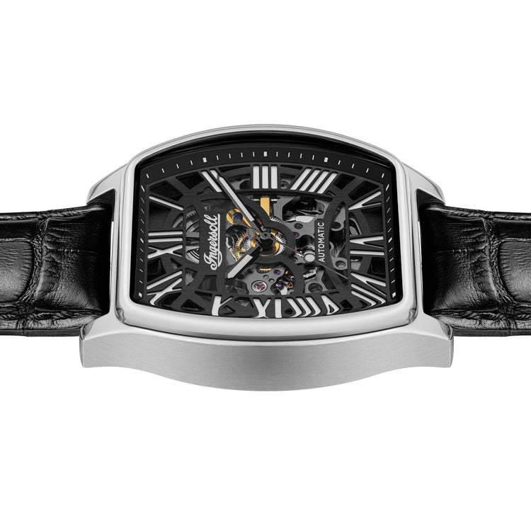 Ingersoll | California automatic black 39mm dial black leather | I14202