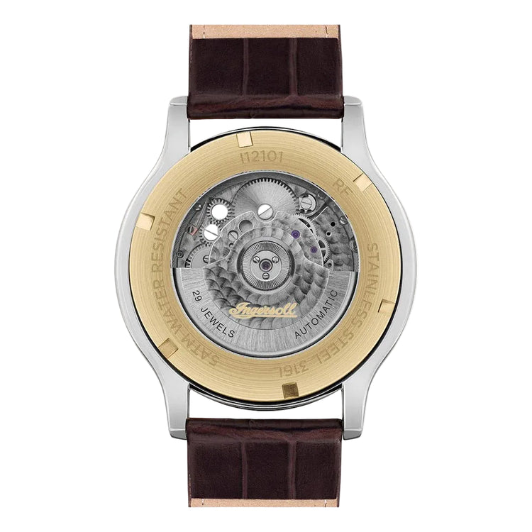 Ingersoll | Tempest automatic gold silver 44mm dial | I12101
