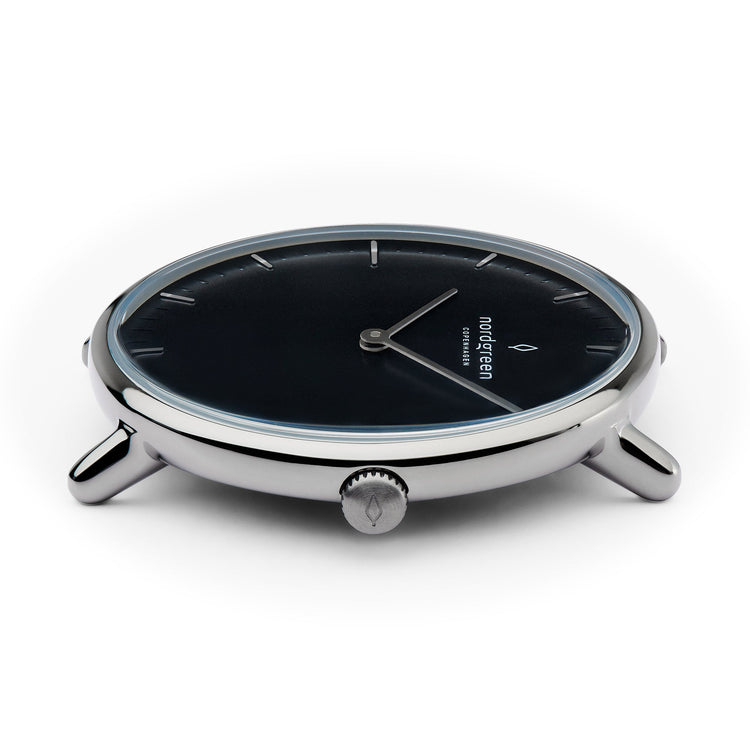 Nordgreen | Native Gun Metal black 40mm dial | NR40GM3LGUBL