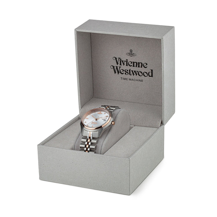 Vivienne Westwood | Camberwell silver two tone 37mm dial | VV261SLSR