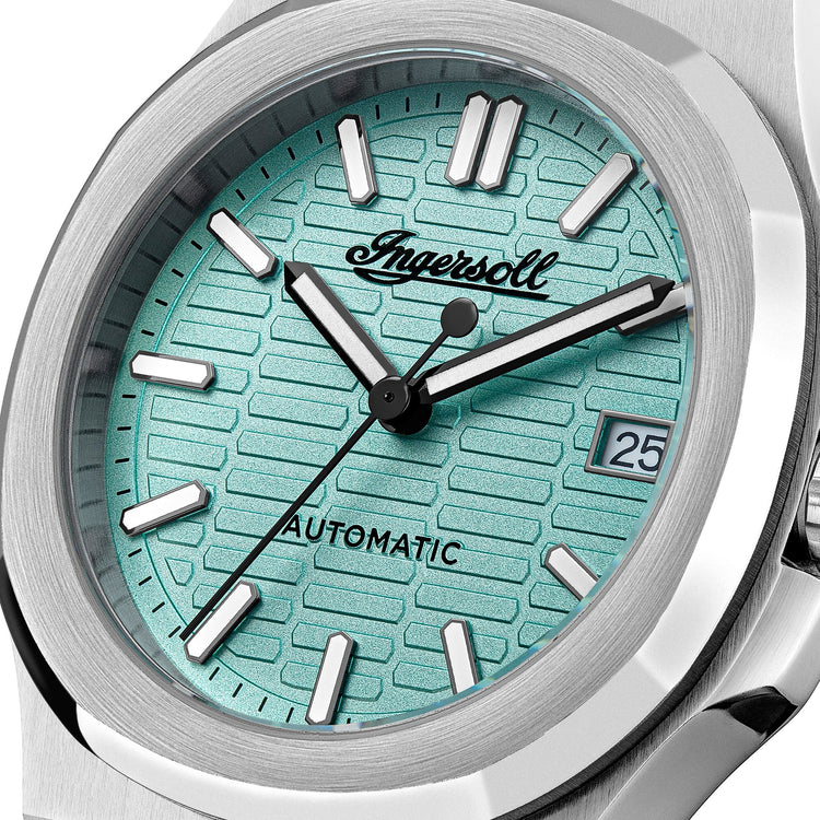 Ingersoll | Catalina Turquoise 38mm dial stainless steel bracelet | I14601