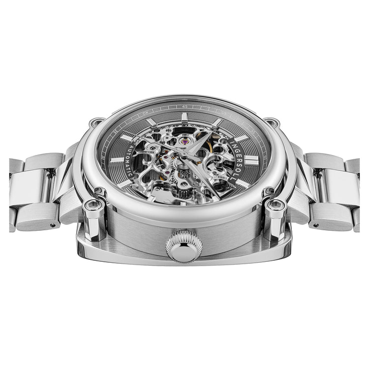 Ingersoll | Michigan silver link band 45mm dial | I13304