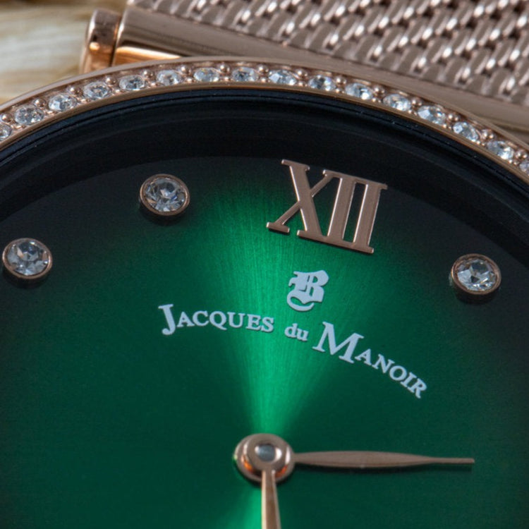 Jacques Du Manoir | Cocktail Green rose gold 34mm dial | SORMI.03