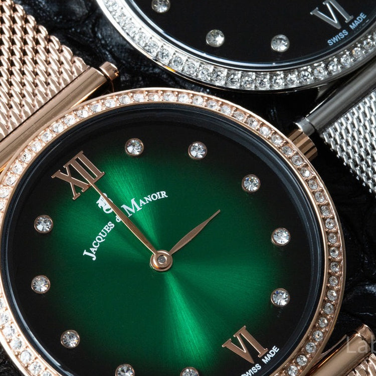 Jacques Du Manoir | Cocktail Green rose gold 34mm dial | SORMI.03
