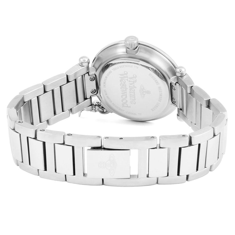 Vivienne Westwood | Orb silver bracelet 32mm dial | VV006SL