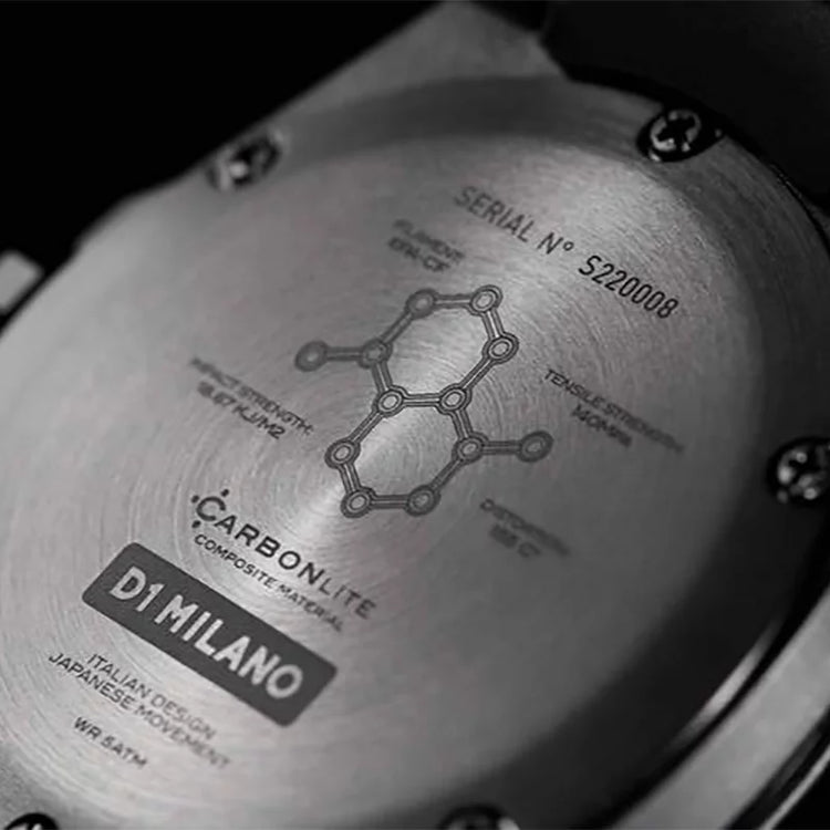 D1 Milano | Carbonlite grey 40.5mm dial | CLRJ02