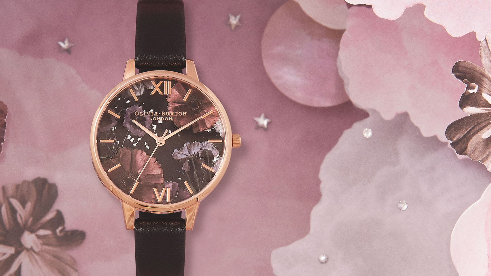 Olivia burton chronograph discount watch