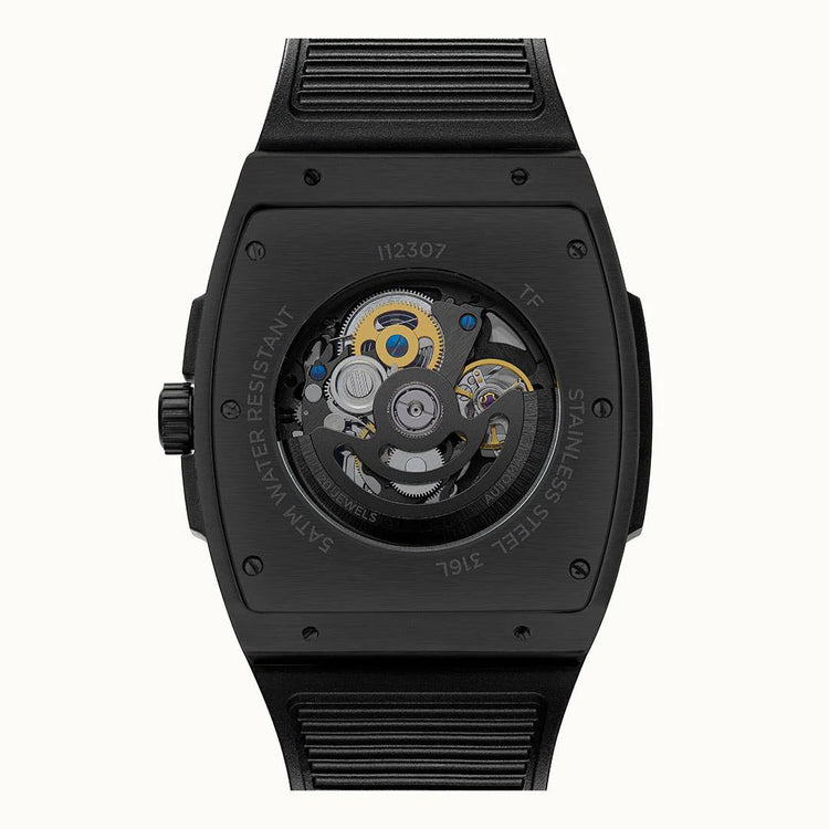 Ingersoll | Challenger 44.6mm black dial and black alcantara strap | I12307
