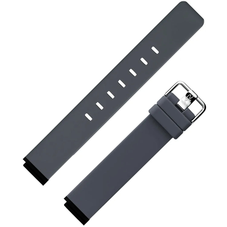 Bering | Max René collection silicone grey 14mm strap band | PT-15531-BVBX