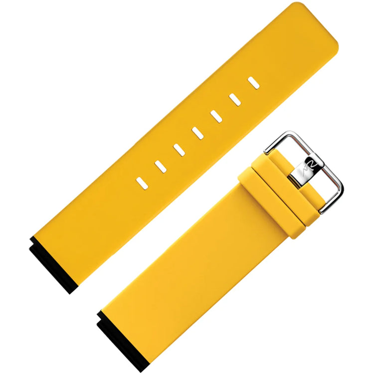 Bering | Max René collection silicone yellow 20mm strap band | PT-15540-BVYX
