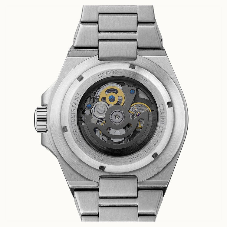 Ingersoll | Baller Automatic black 45mm skeleton dial silver | I15002