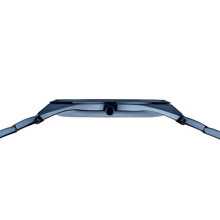 Bering | Ultra Slim blue 40mm dial and blue stainless steel links | 17240-797