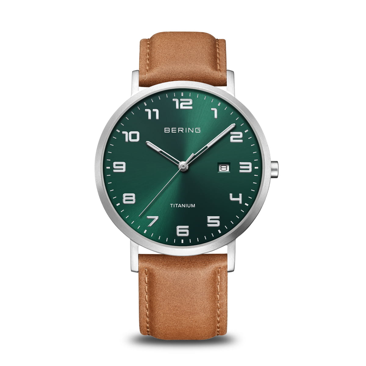 Bering | Titanium green 40mm dial | 18640-568