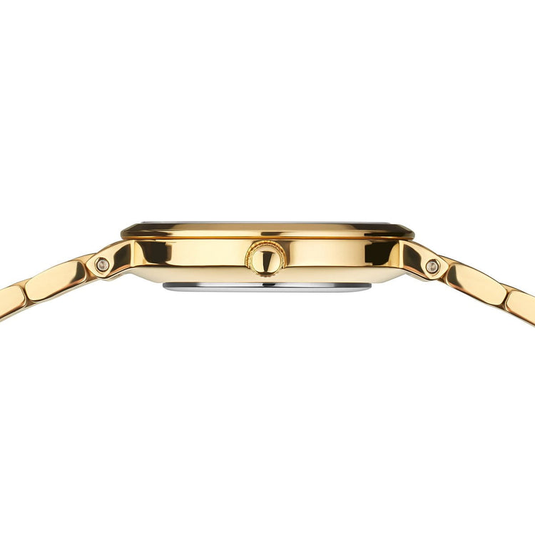 Bering | Classic polished gold 26mm mother of pearl dial | 19126-734
