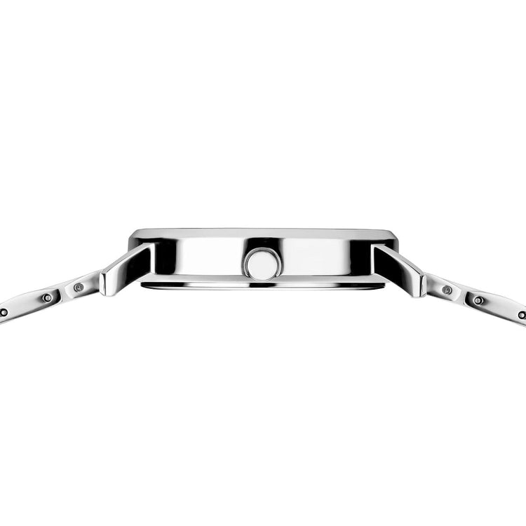 Bering | Solar white 35mm dial ceramic strap | 19535-754