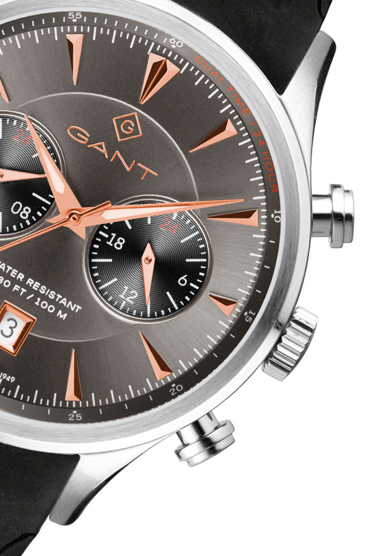 Gant | Spencer grey 43mm dial and black rubber | G135014