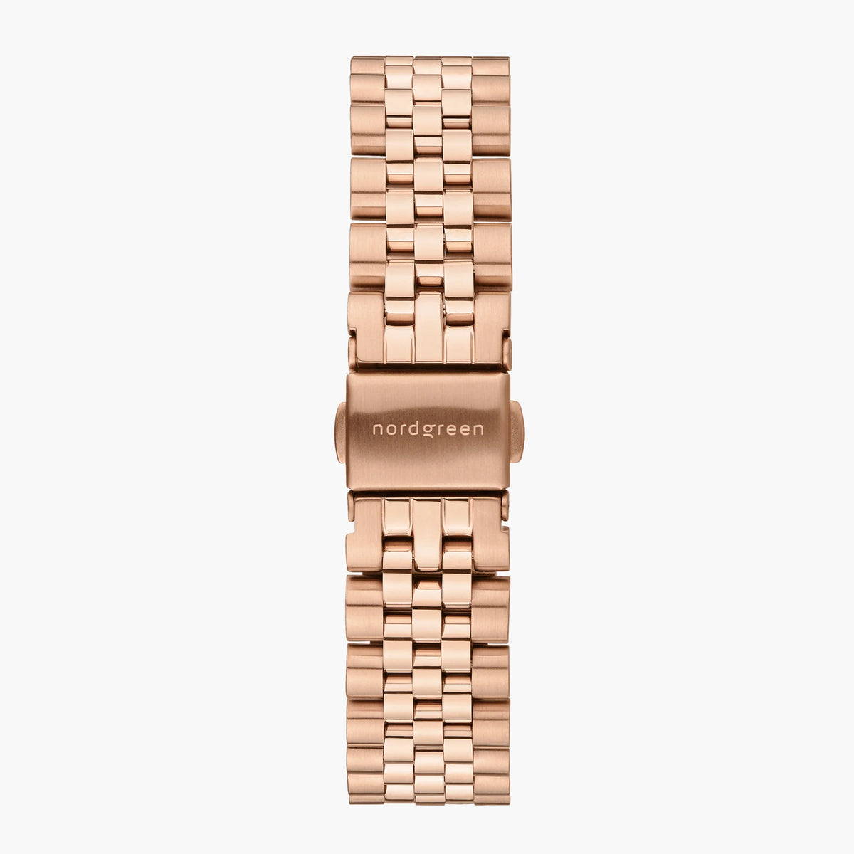 Nordgreen | Rose gold 5 link 18mm strap band (36mm dial) | ST18PORG5LRO