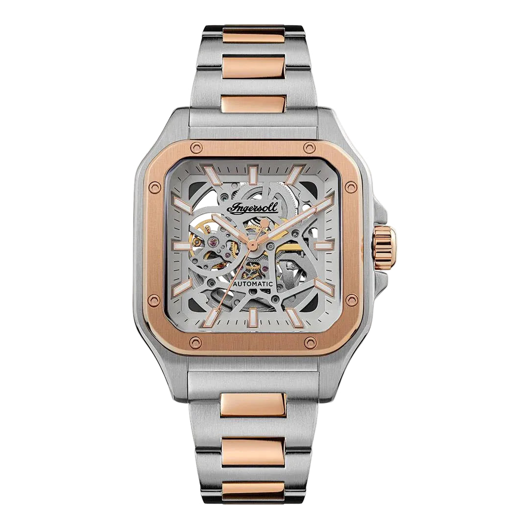 Ingersoll | The Ollie 42mm silver dial and two tone | I14502