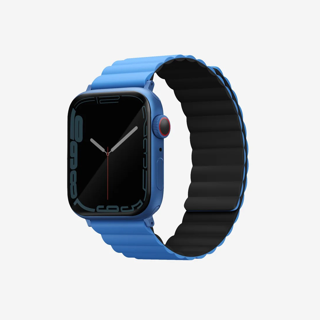 Uniq | Revix reversible blue and black watch band - Apple Series | REVBLUBLK