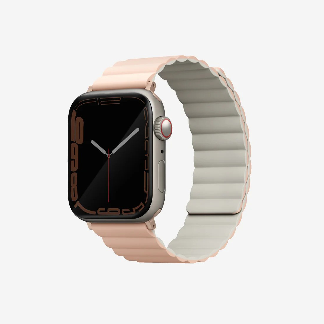 Uniq | Revix reversible pink and beige watch band - Apple Series | REVPNKBEG