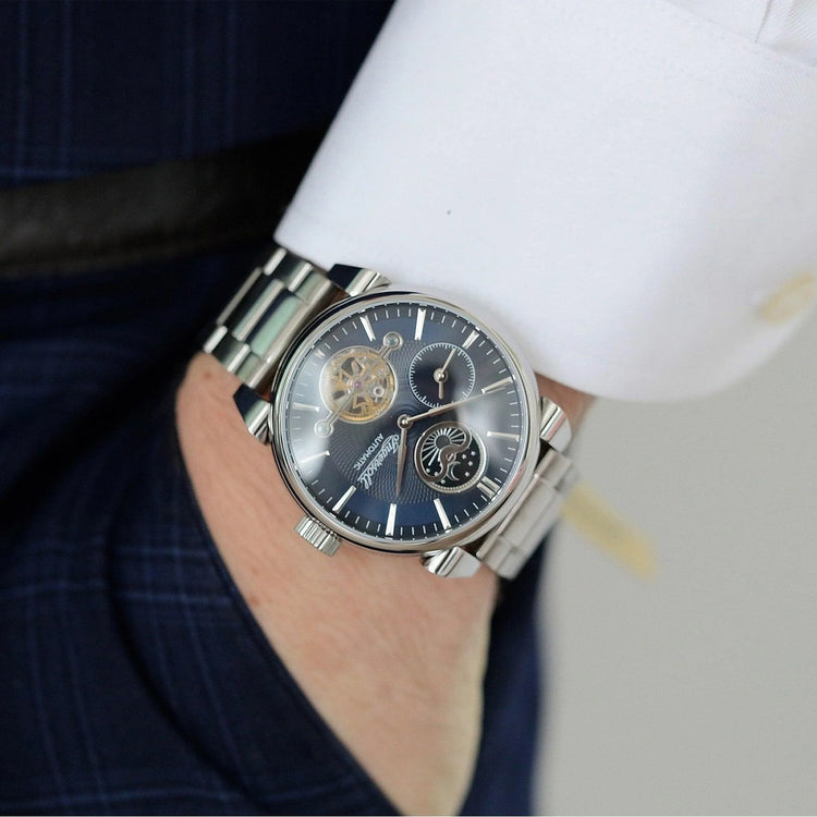 Ingersoll | Swing silver Skeleton Automatic | I07501