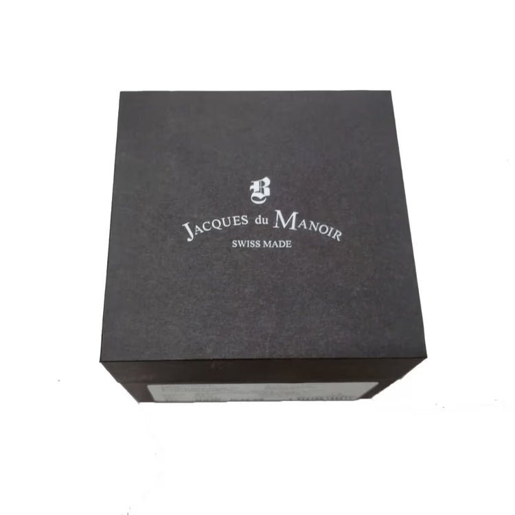 Jacques Du Manoir | Coupole Fashion black 33mm dial leather | RC.45