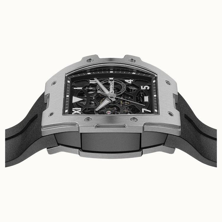 Ingersoll | Play Silver 45mm dial black rubber | I15301