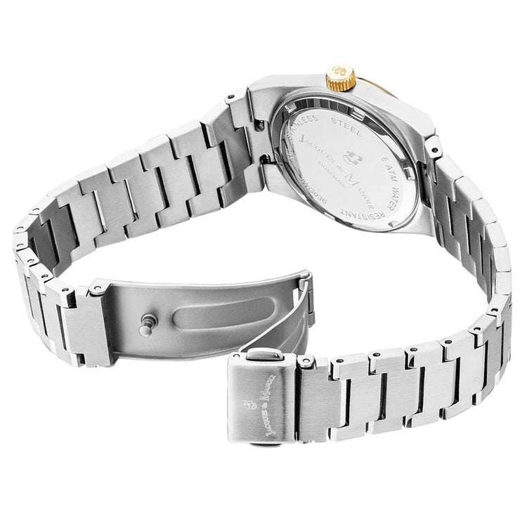 Jacques du Manoir | Horizon silver 31mm white dial | JWL03605
