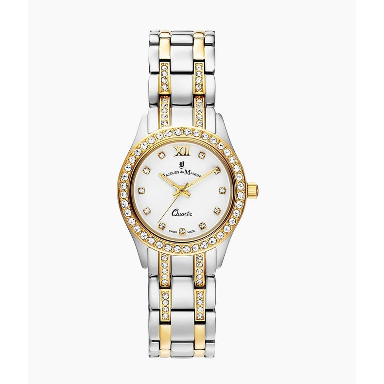 Jacques Du Manoir | Royal two tone with changeable bezels 30mm dial | BAG.04