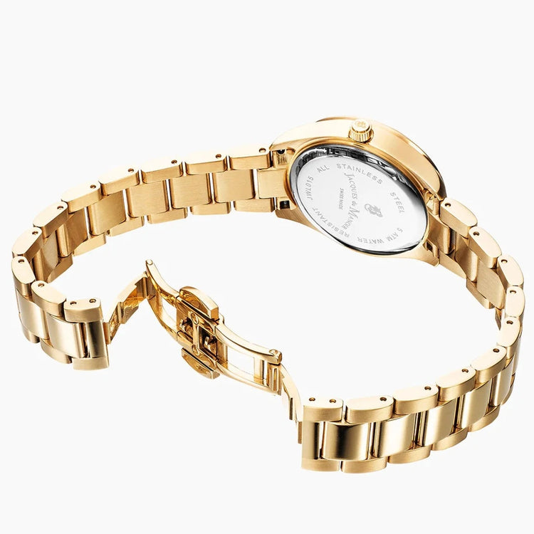 Jacques Du Manoir | Royal gold 30mm dial gift set | BAG.01