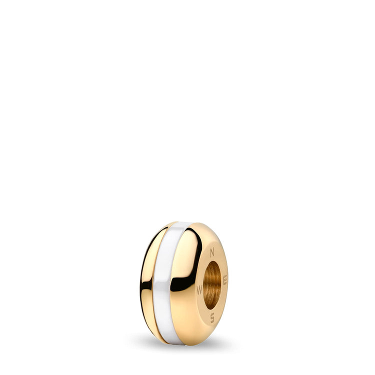 Bering | Gift set gold and white 22mm dial milanese with matching bracelet | 11022-334-Lovely-1