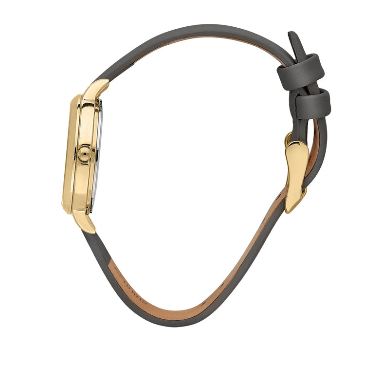 Oui&Me | Petite Amourette gold 32 mm dark grey dial | ME010150