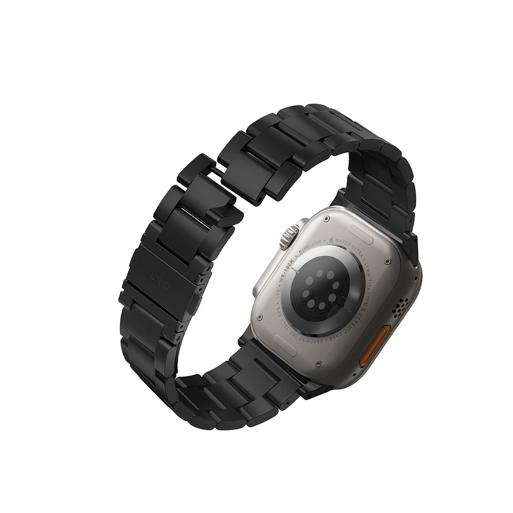 Uniq | Osta black stainless steel watch band - Apple Series | OSTABLK