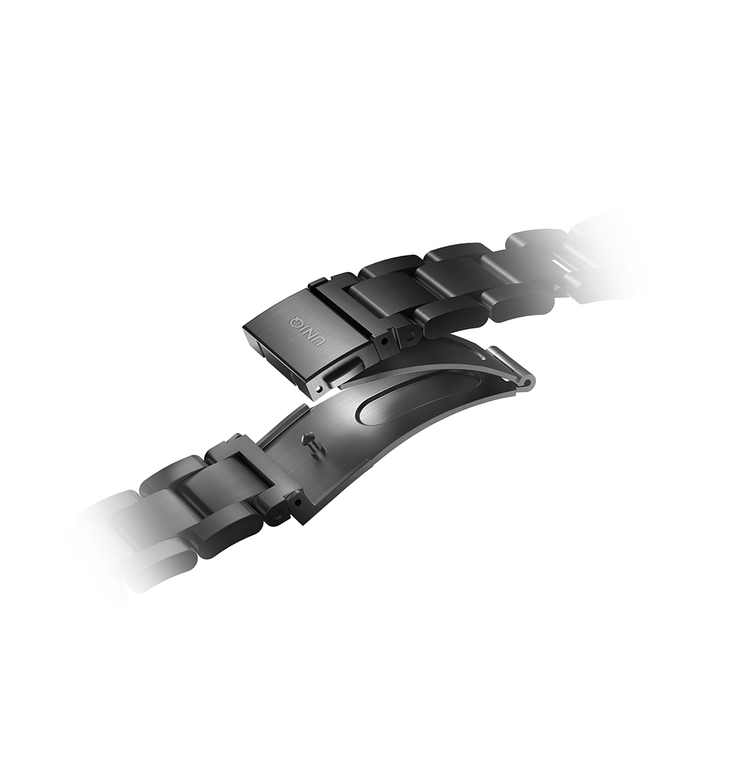 Uniq | Osta black stainless steel watch band - Apple Series | OSTABLK
