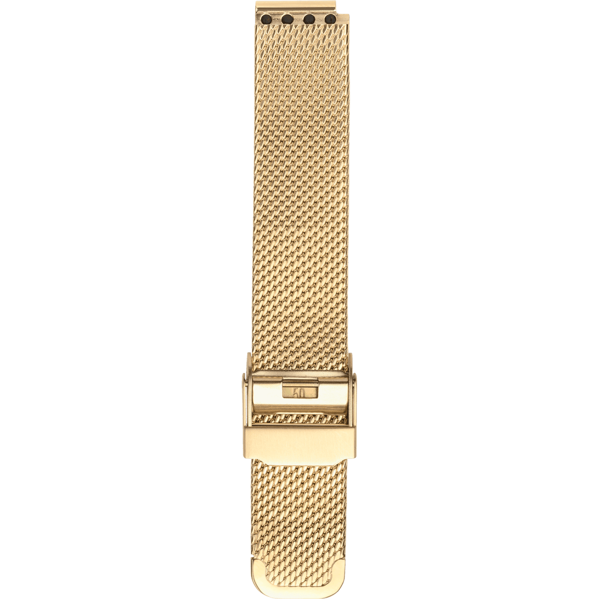 Bering | Max René collection milanese womens gold 14mm strap band | PT-15531-BMGX
