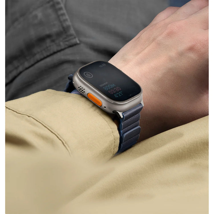 Uniq | Revix Premium edition reversible charcoal and ash grey watch band - Apple Series | REVPCHRAGRY