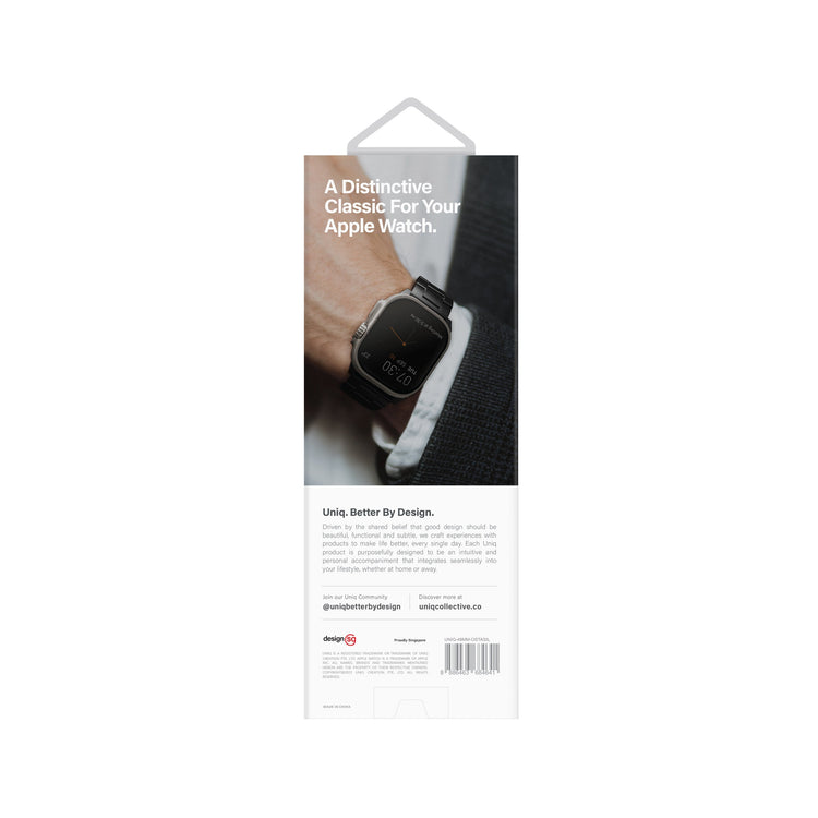 Uniq | Osta silver stainless steel watch band - Apple Series | OSTASIL