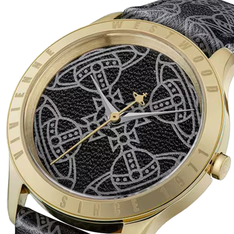 Vivienne Westwood | Berkley black and gold 35mm dial | VV268GDBK