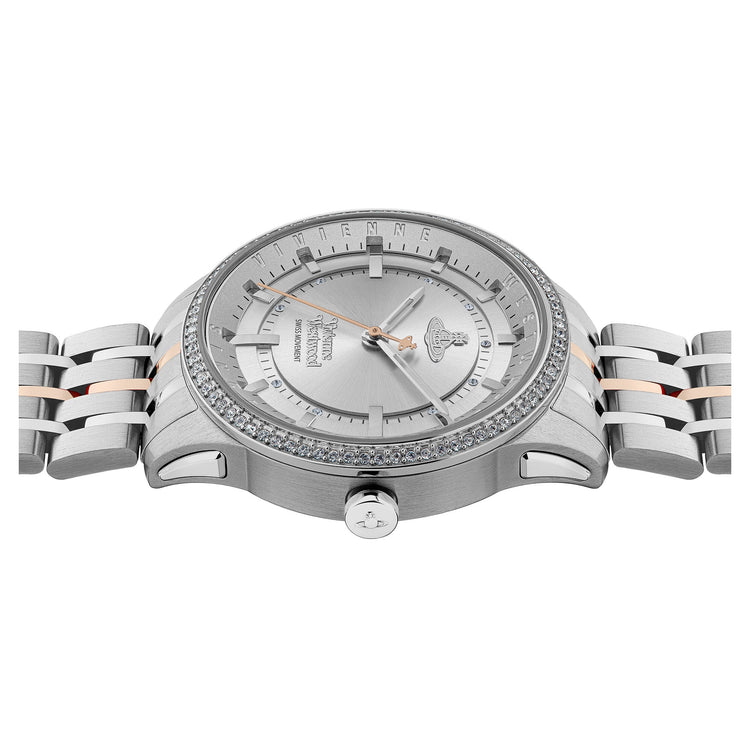 Vivienne Westwood | East End silver two tone 37mm dial | VV262WSSR