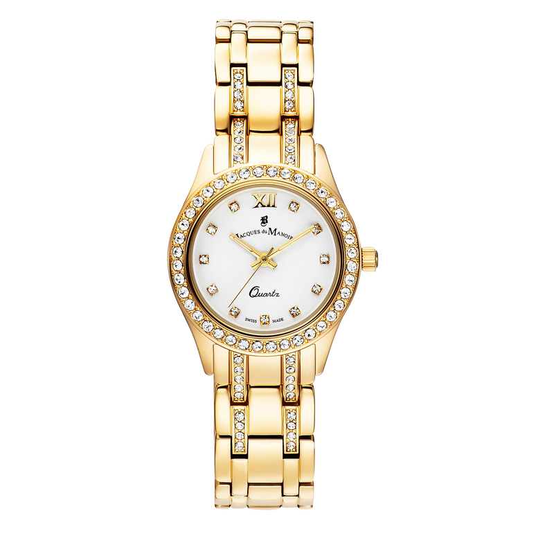 Jacques Du Manoir | Royal gold 30mm dial gift set | BAG.01