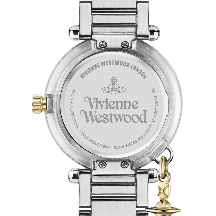 Vivienne Westwood | Mother Orb Two Tone 32mm mother of pearl dial | VV006MOPSG