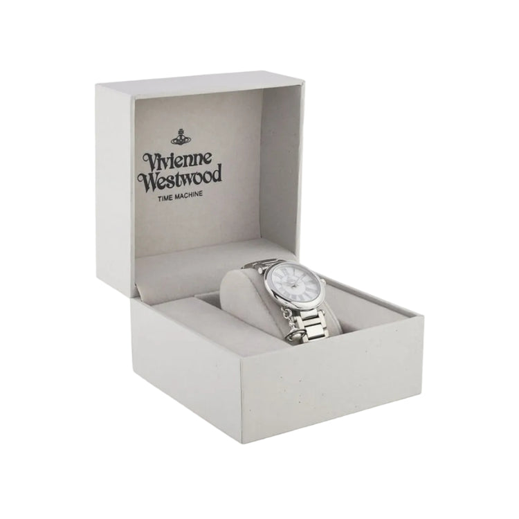 Vivienne Westwood | Mother Orb Iridescent silver 32 mm dial | VV006PSLSL