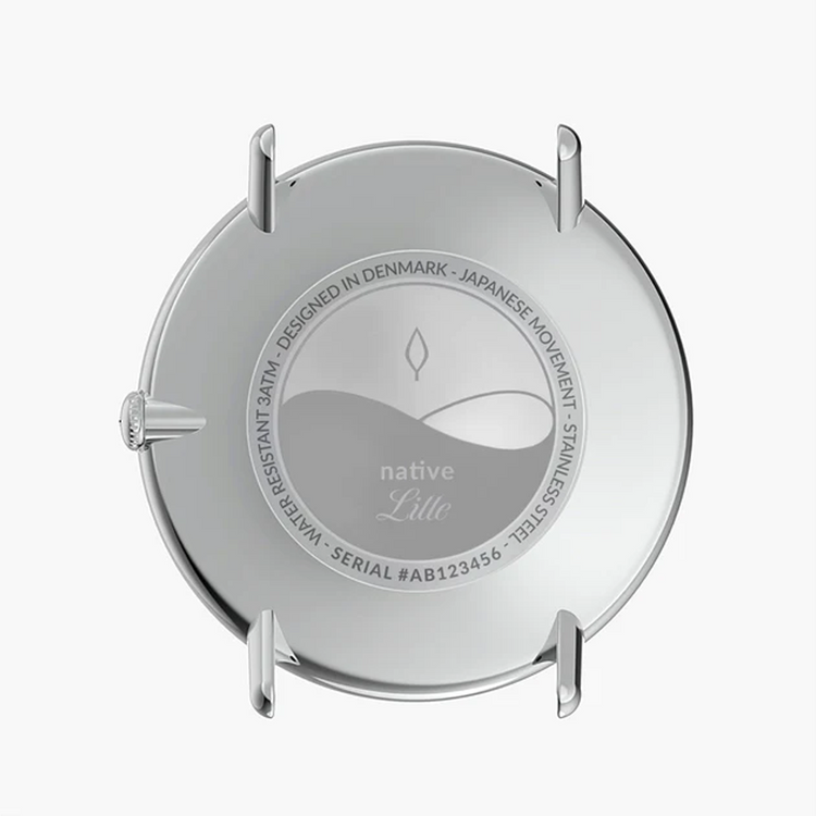 Nordgreen | Native silver white 32mm dial | NR32SI5LSIXX