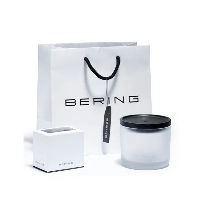 Bering | Charity blue 32mm dial blue milanese strap | 18132-Charity1