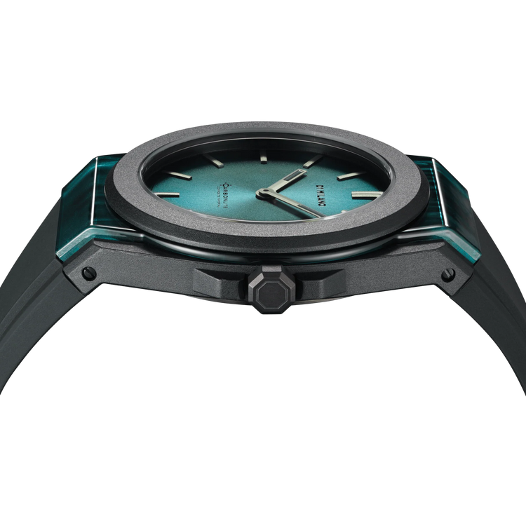 D1 Milano | Carbonlite green 40.5mm dial | CLRJ05